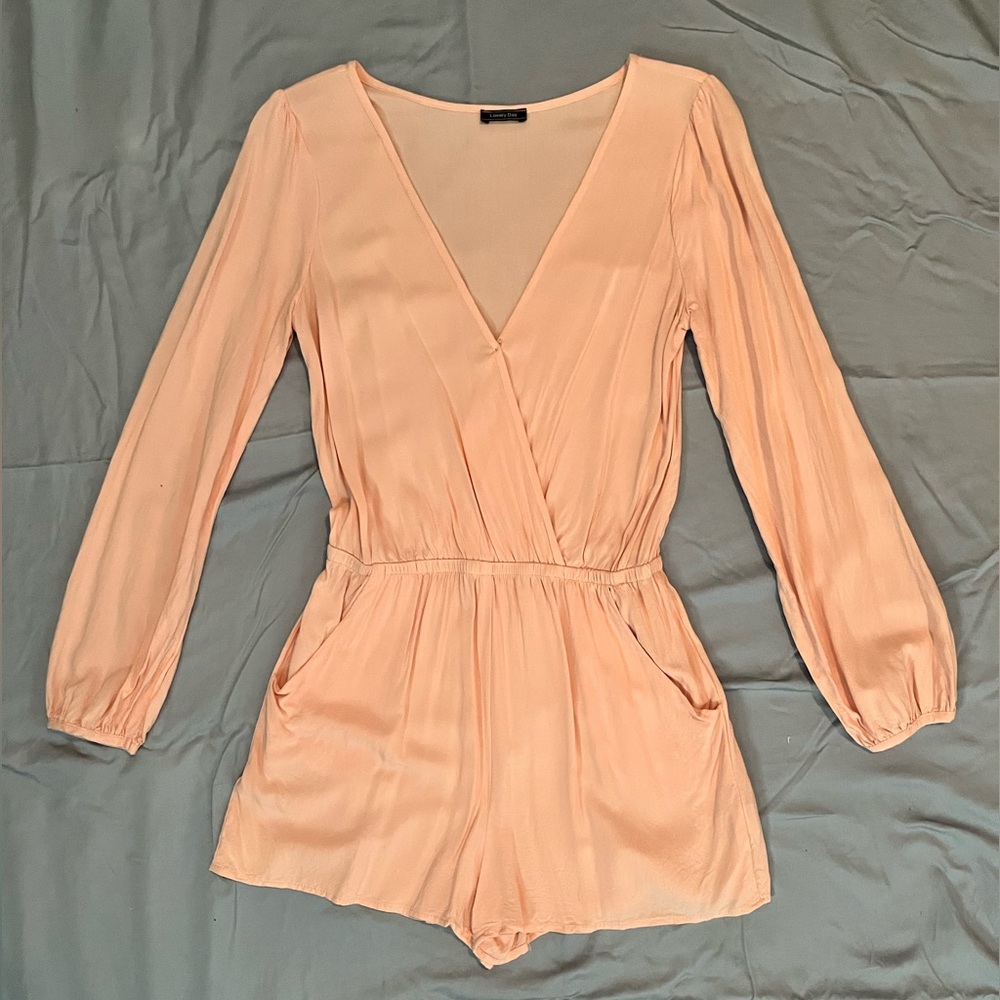 Long sleeved romper